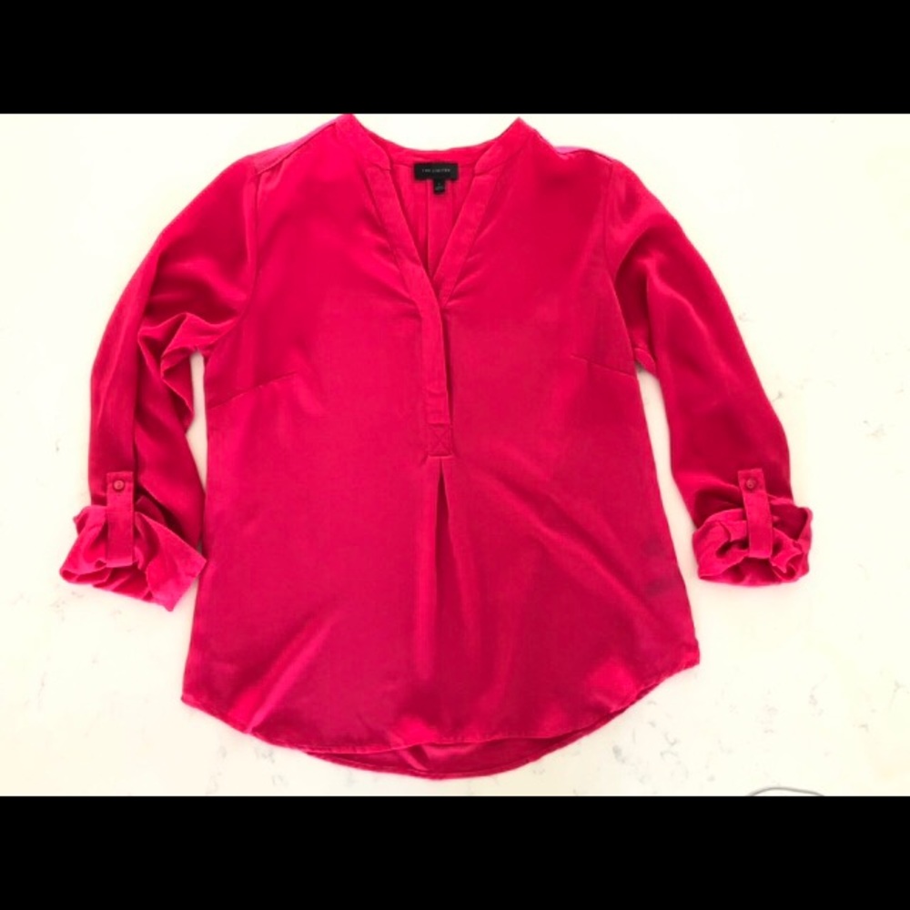 Women’s The Limited Hot Pink Blouse Size Small